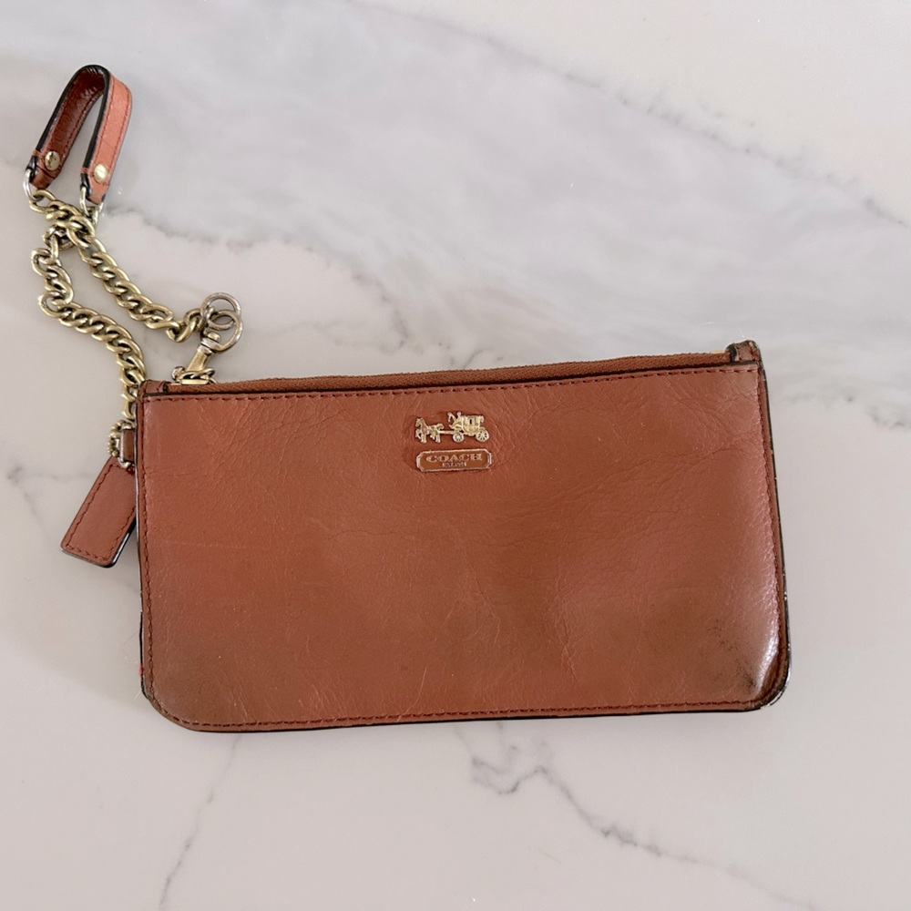 Coach wristlet, wallet